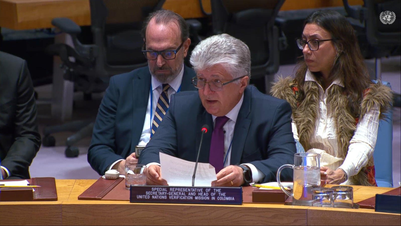 SRSG Jenča en Consejo de Seguridad ONU