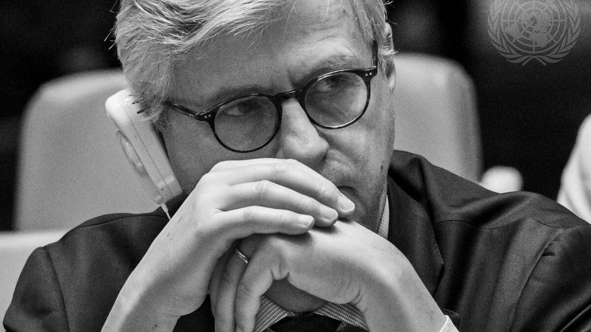 Jean-Pierre Lacroix, Under-Secretary-General for Peace Operations, attends the Security Council meeting on the situation in the Sudan and South Sudan. The Council heard a Report of the Secretary-General on the situation in Abyei.