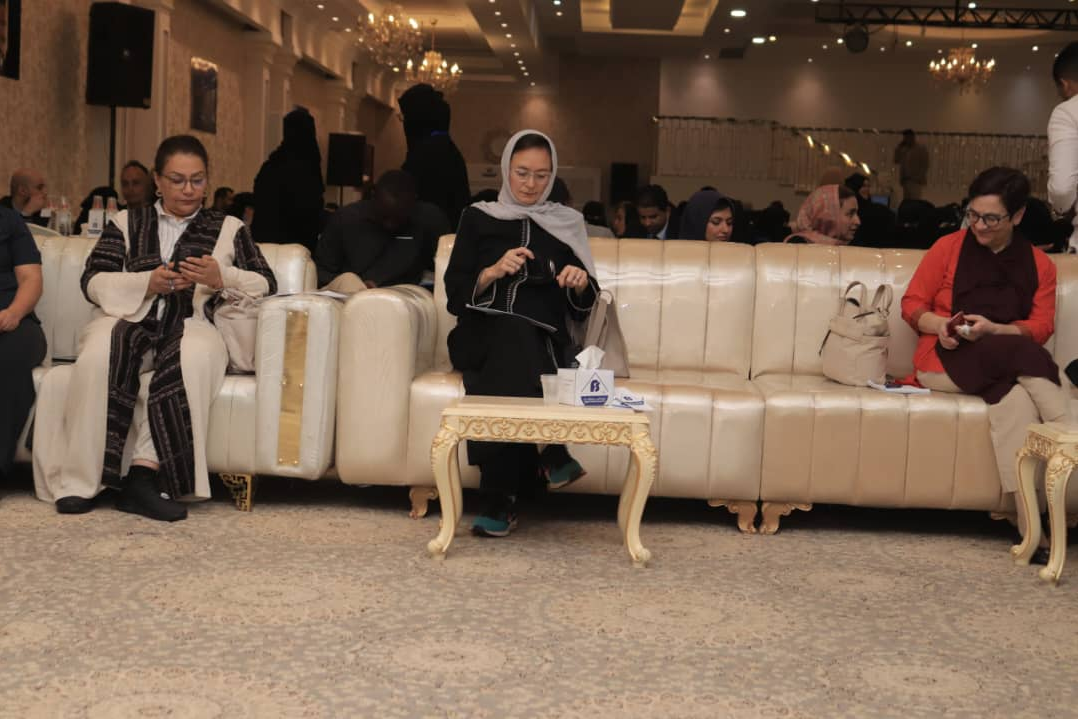 UNMHA Officer-in-Charge Mari Yamashita at the 8th Feminist Summit in Aden UNMHA Officer-in-Charge Mari Yamashita at the 8th Feminist Summit in Aden