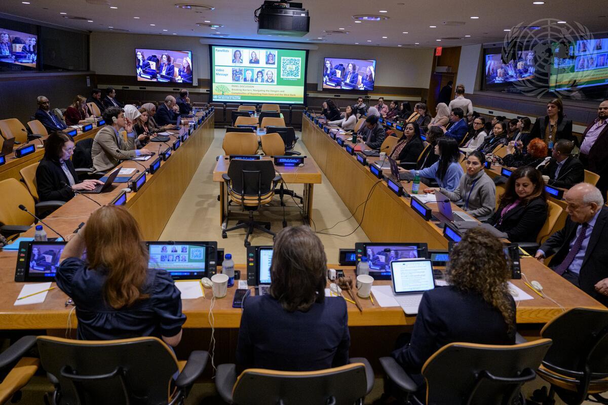 2025 United Nations International Media Seminar on Peace in Middle East secretary general