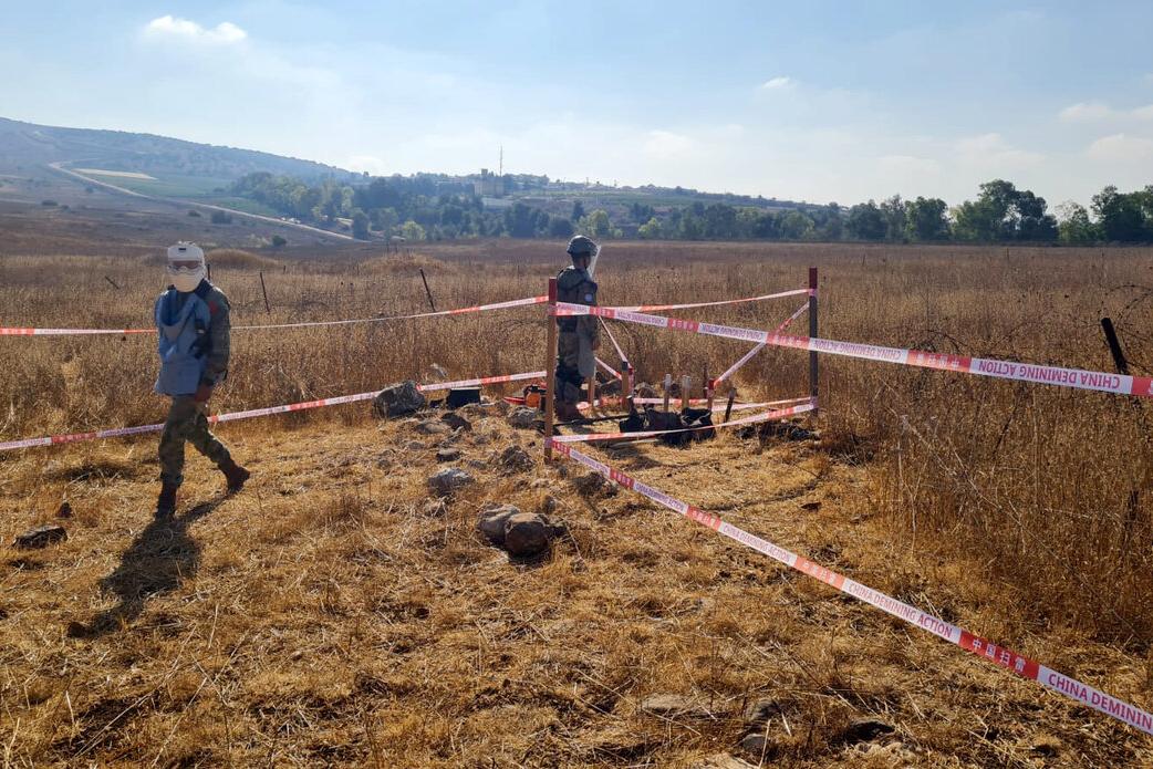 UNIFIL resumes humanitarian demining in south Lebanon