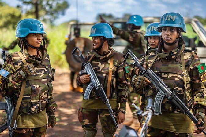 women peacekeepers