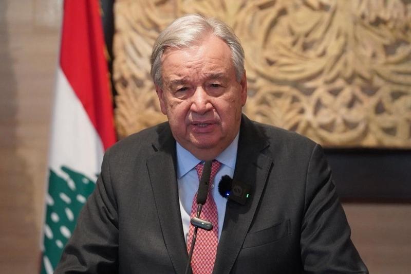 Guterres in Ain El Tineh