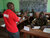A training session on storing weapons conducted by UNMAS for the Central African Defense and Internal Security Forces (FDSI). Photo: UNMAS/Constantin Goundou