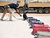 An UNMAS handler conducts explosive detection dog training in Somalia. Photo: UNMAS Somalia