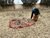 UNMAS conducts an explosive hazard assessment of a logistics base in Rafah. The explosive ordnance that was found was marked with warning signs. 25 January 2025. ©UNMAS