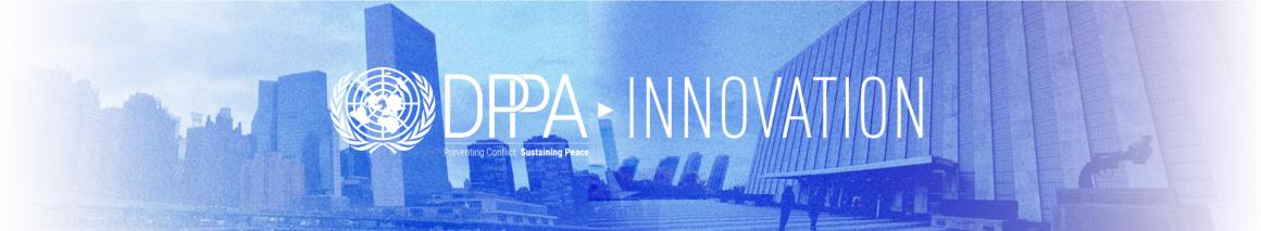 UN DPPA Innovation