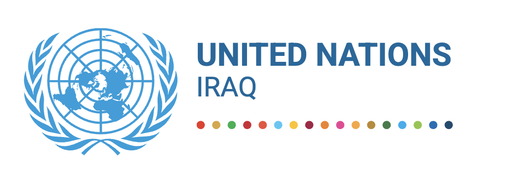 an un in iraq logo