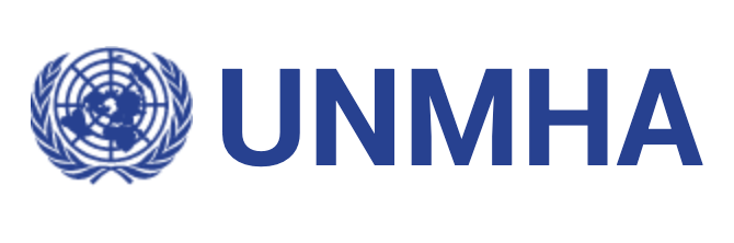 an UNMHA logo
